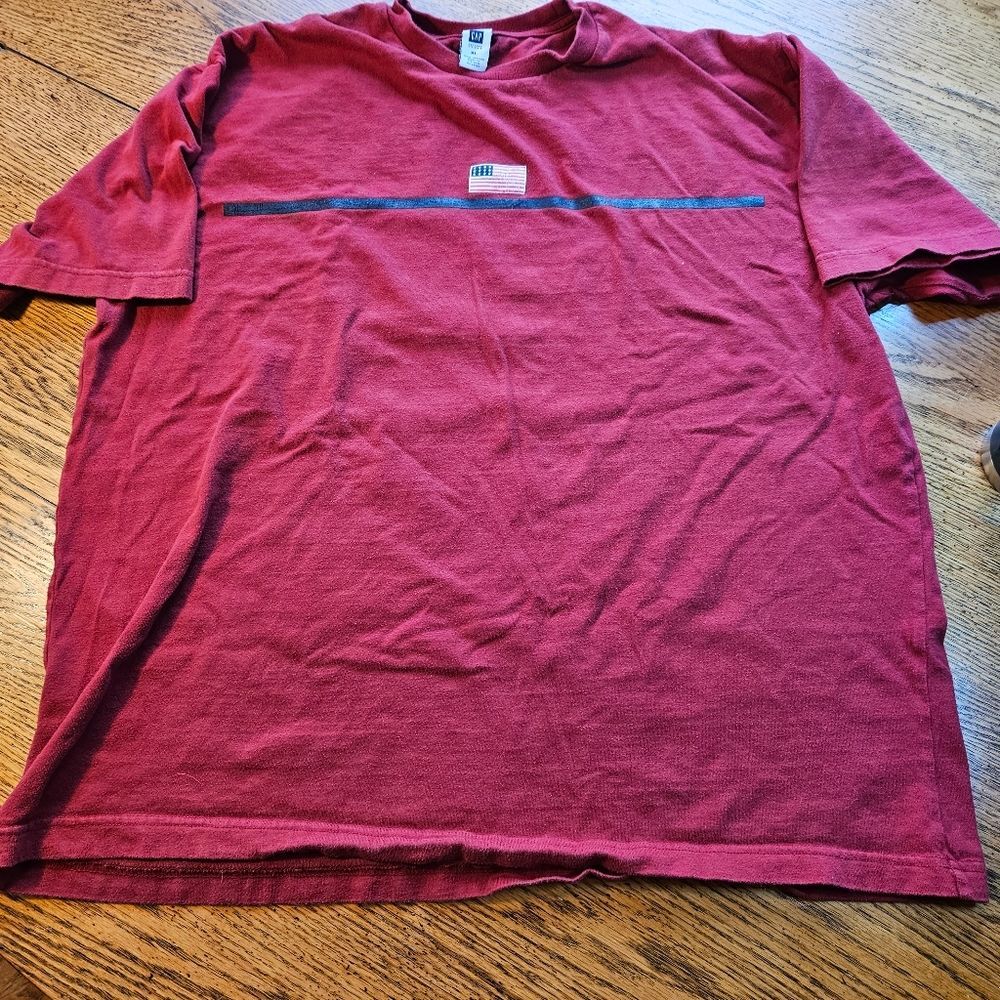 2004 GAP Men’s Red Y2K 2004 Graphic Tee XL | Vintage‎ 2000s Casual Crew Tee